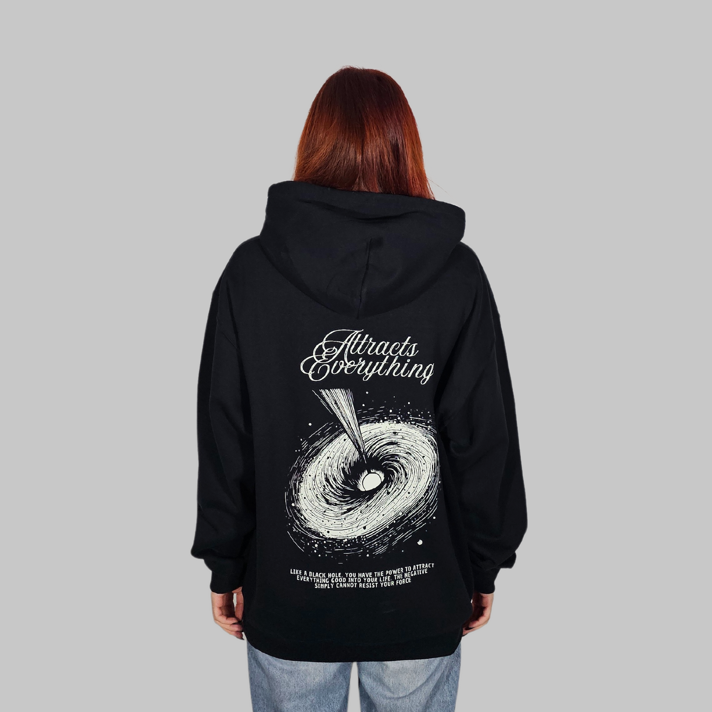 Hoodie - Black Hole Negro