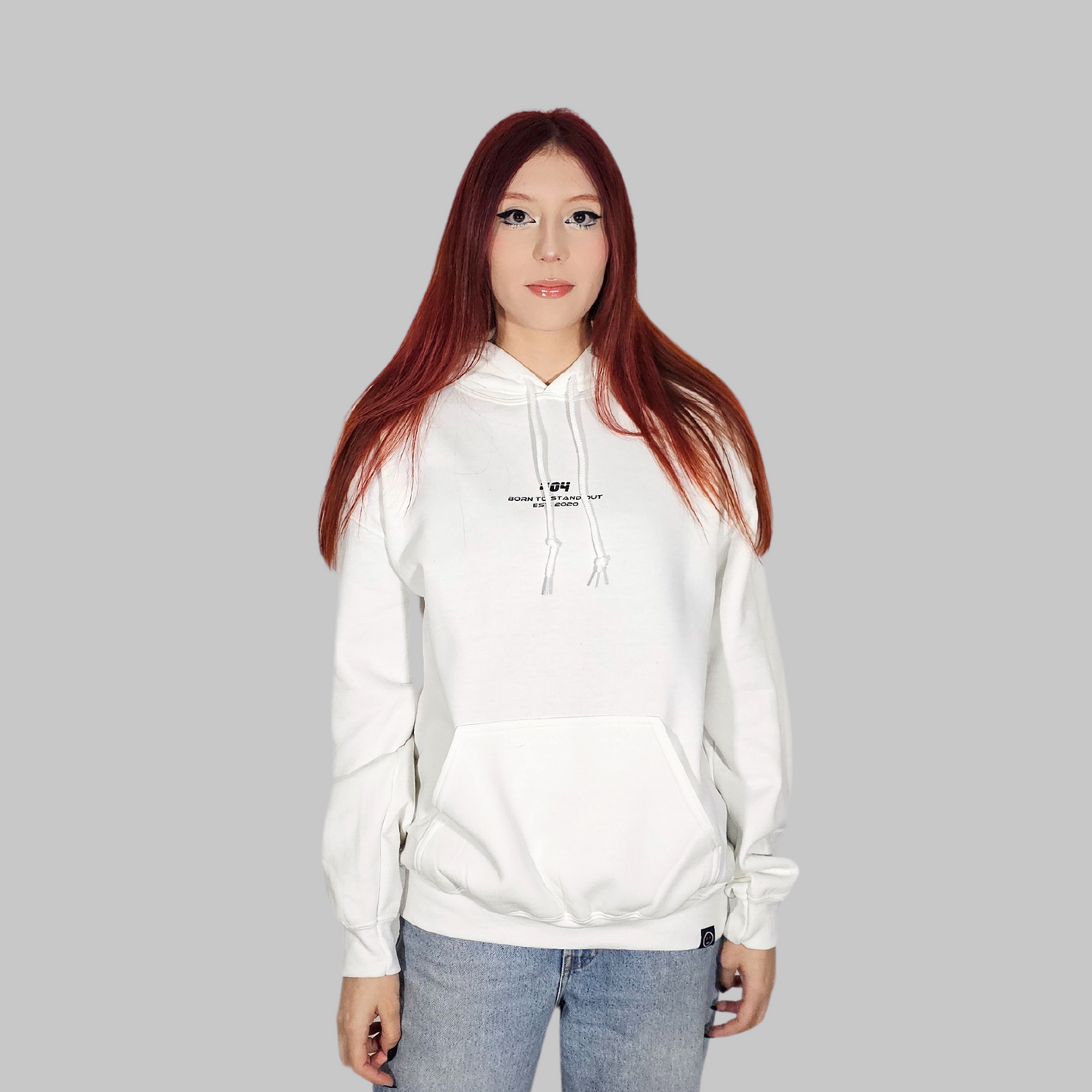 Hoodie - Black Hole Blanco