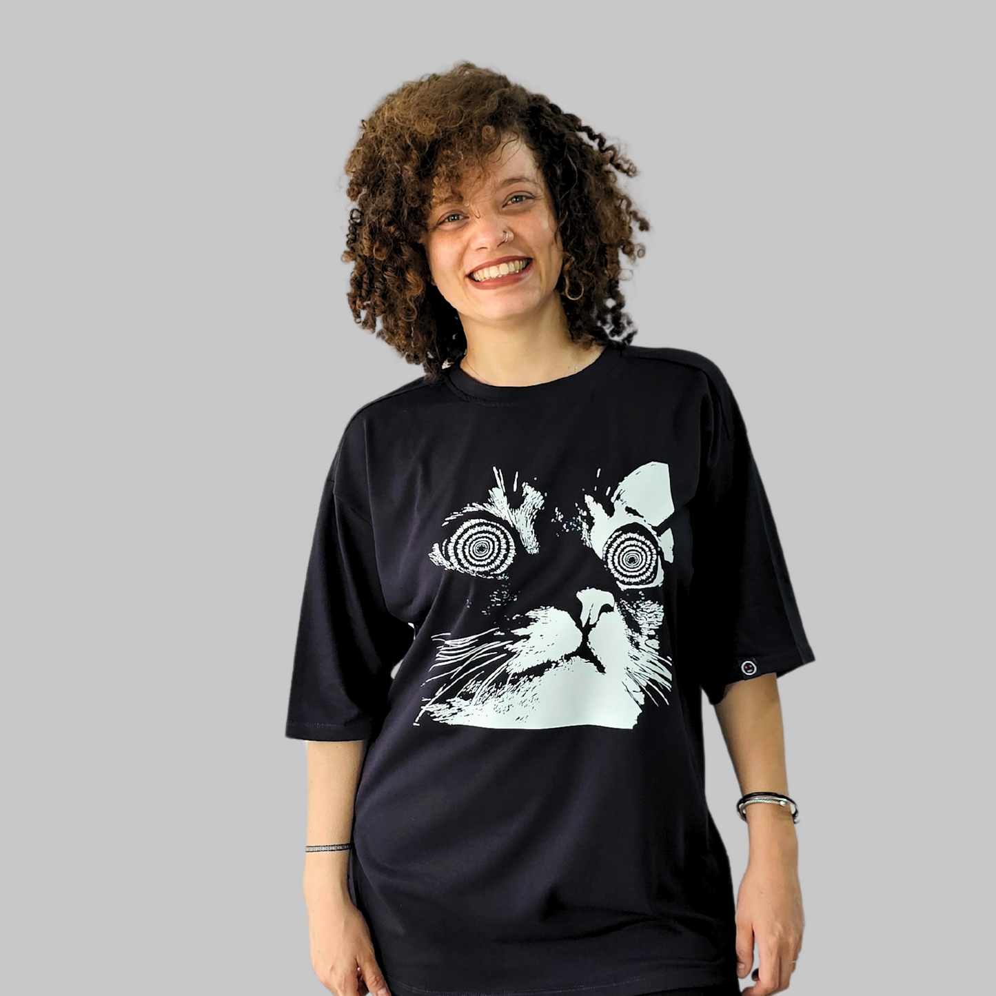 Camiseta Oversize - Cat's Trip