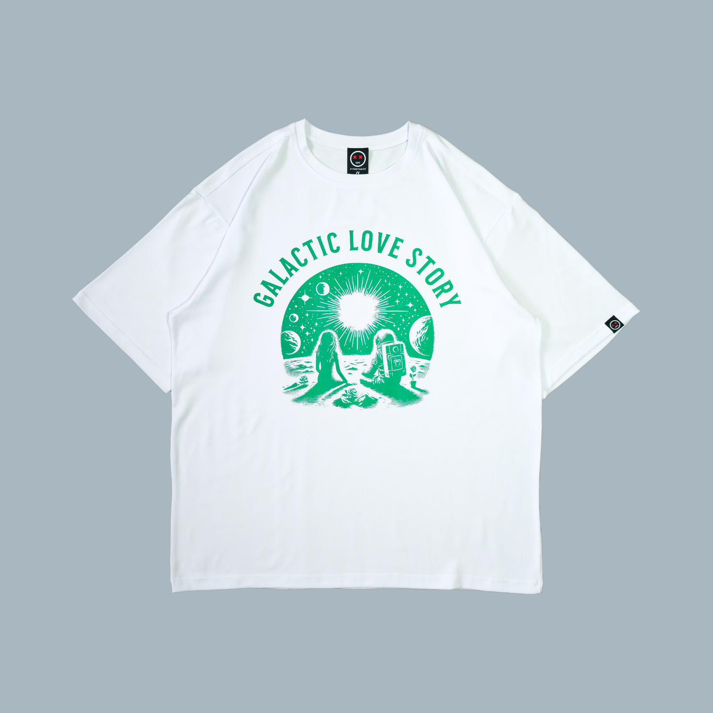 Camiseta Oversize - Galactic Love