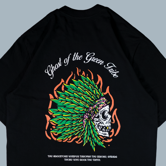 Camiseta Oversize - Green Ghost