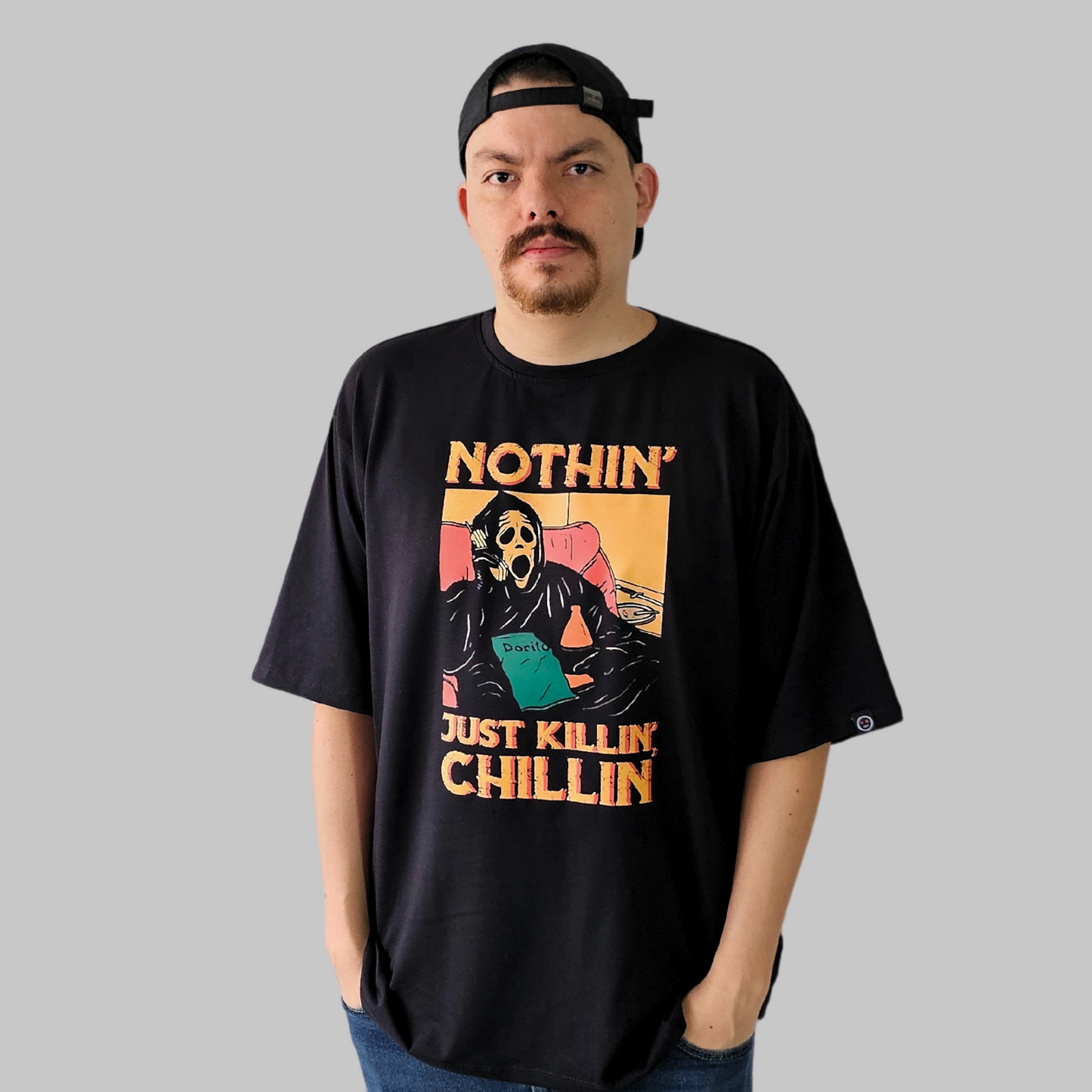 Camiseta Oversize - Just Killin Chillin