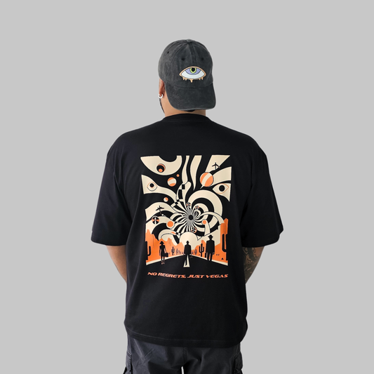 Camiseta Oversize - Just Vegas