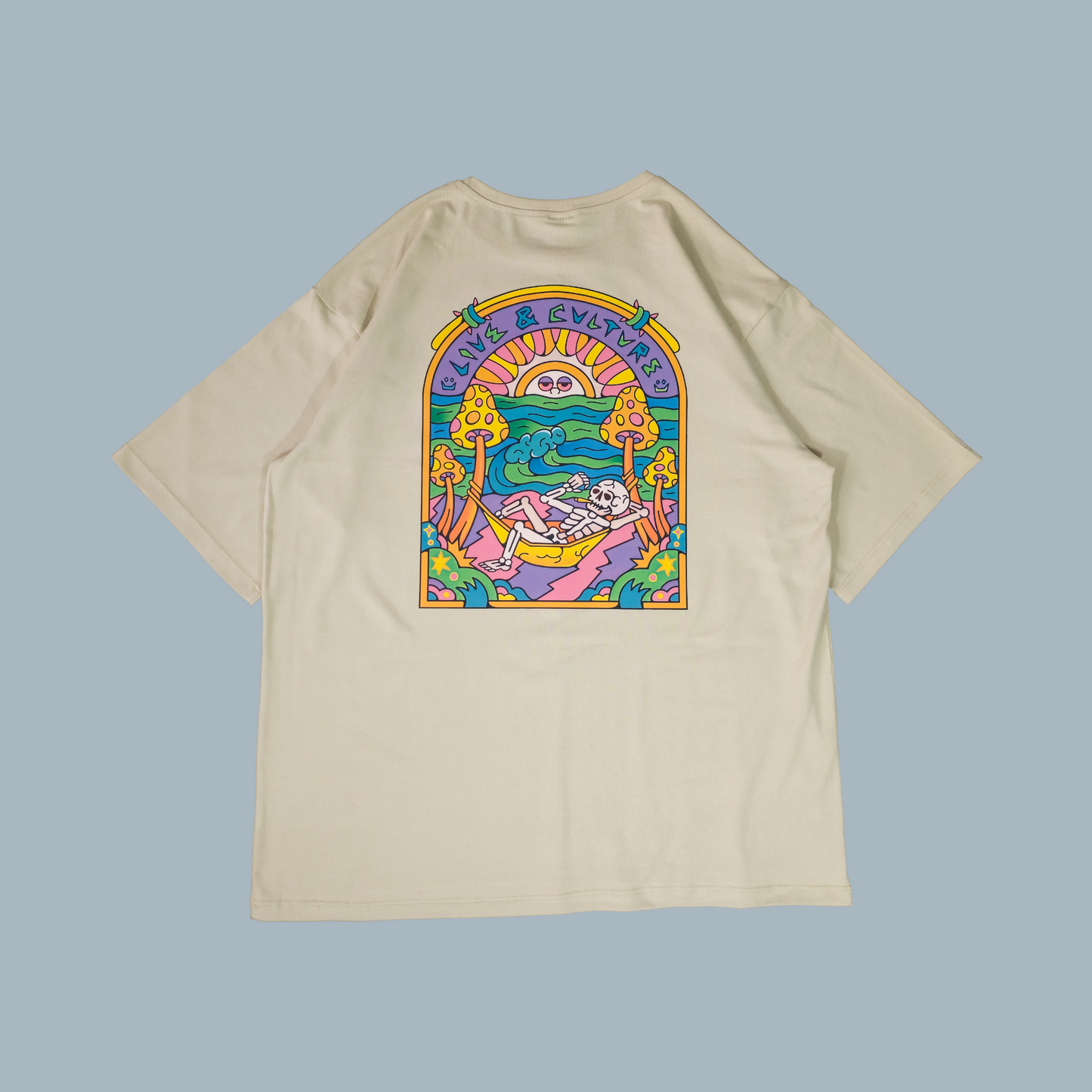 Camiseta Oversize - Live & Culture