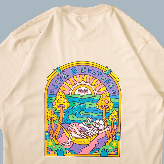 Camiseta Oversize - Live & Culture