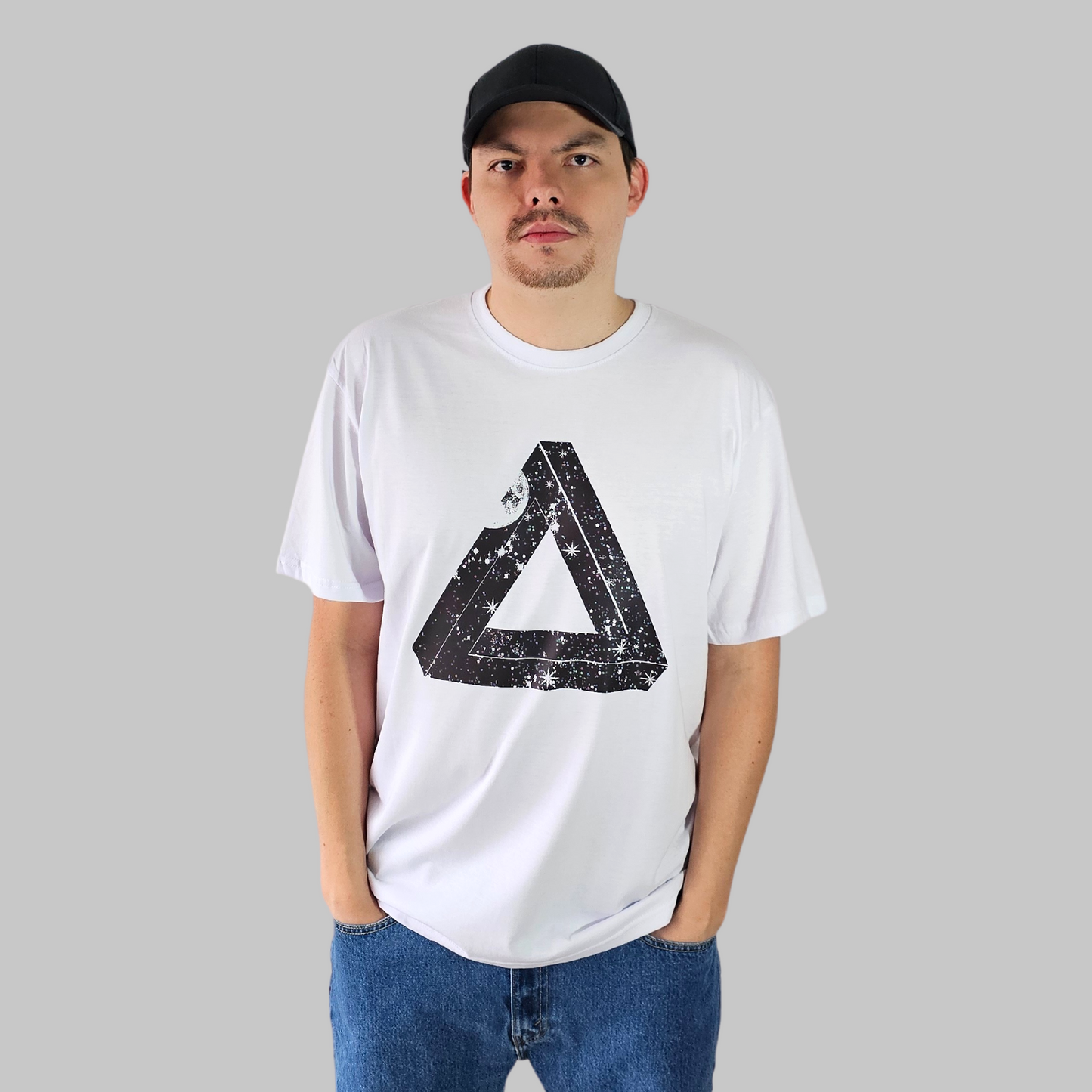 Camiseta Regular - Minimal Galaxy