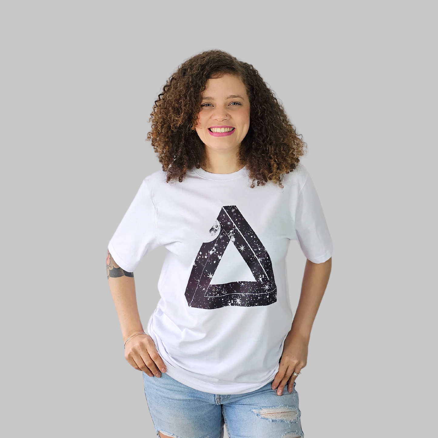 Camiseta Regular - Minimal Galaxy