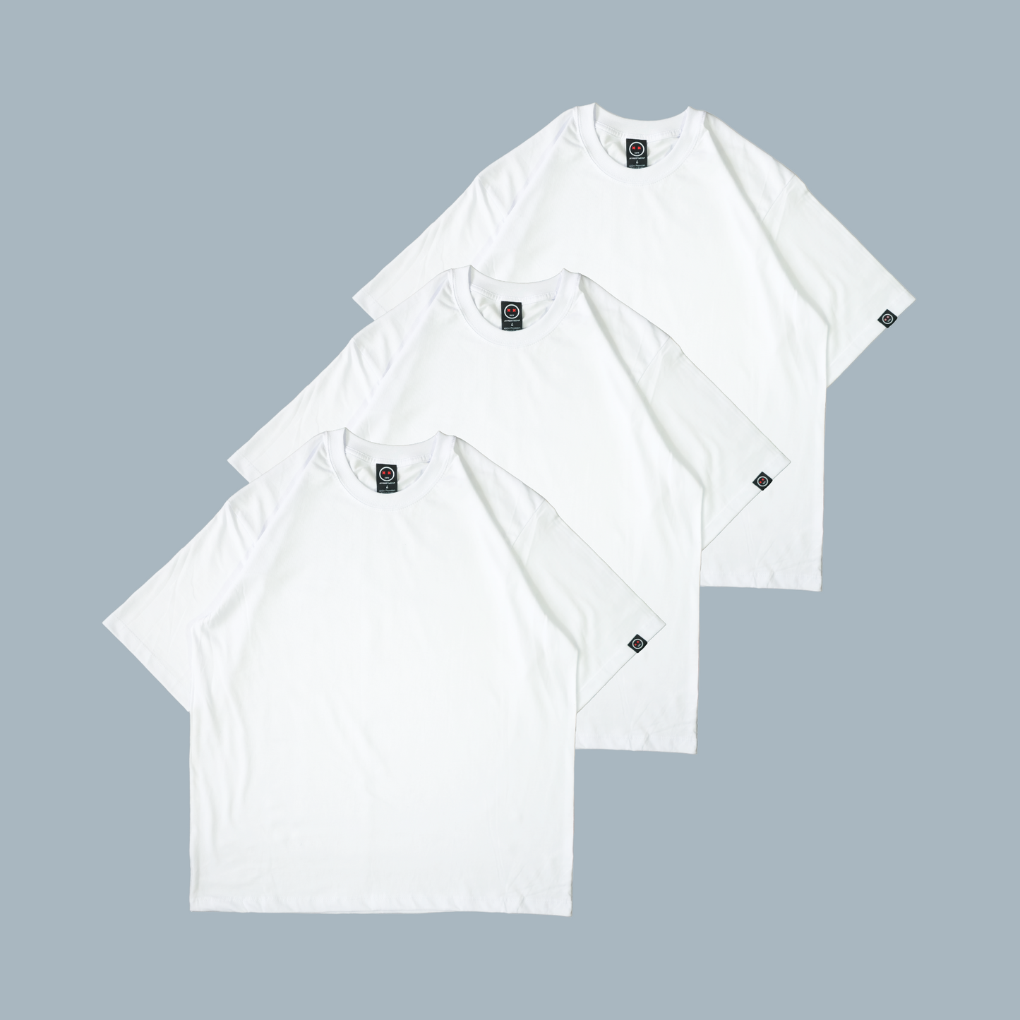 Camiseta Oversize Básica - Pack X3