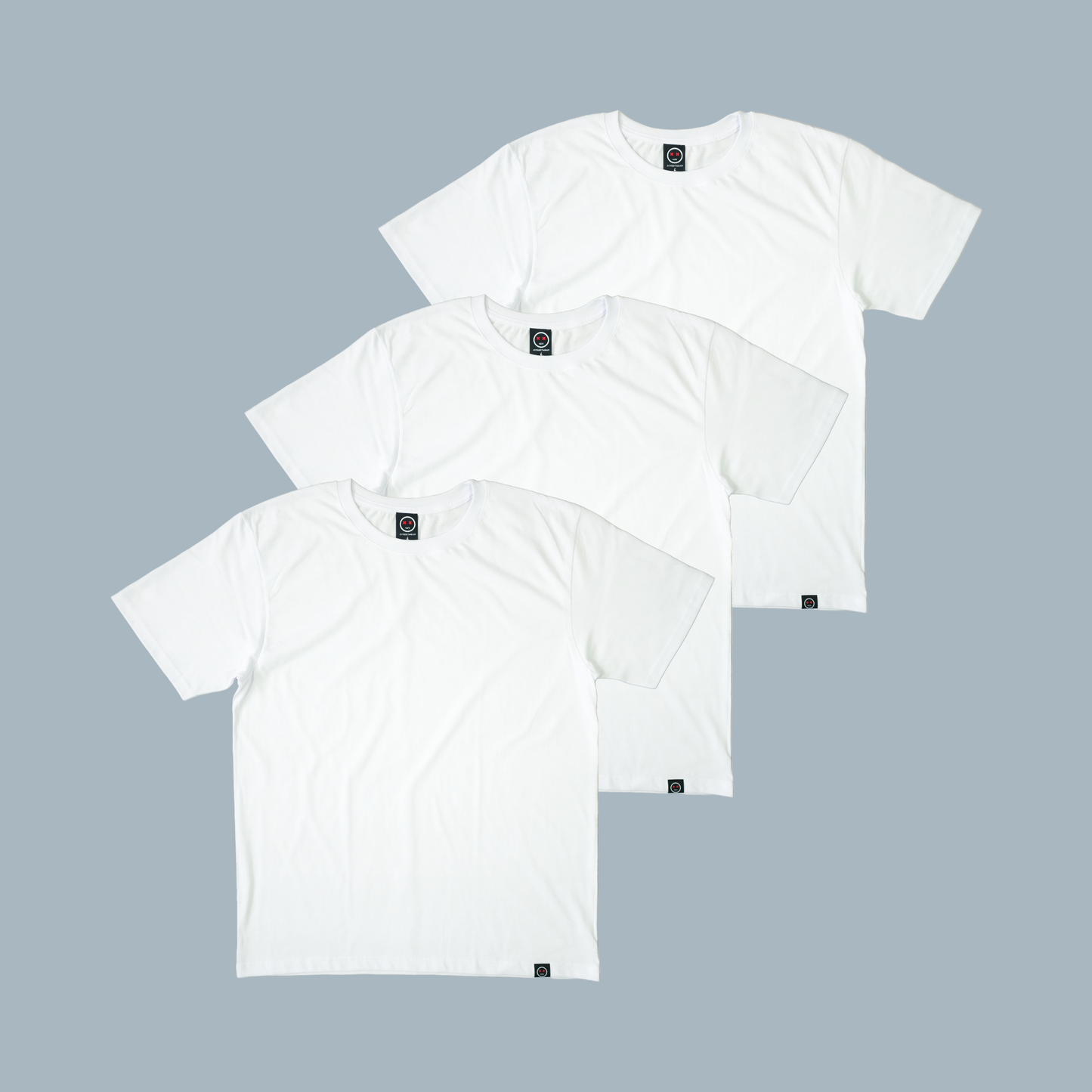 Camiseta Regular Básica - Pack X3