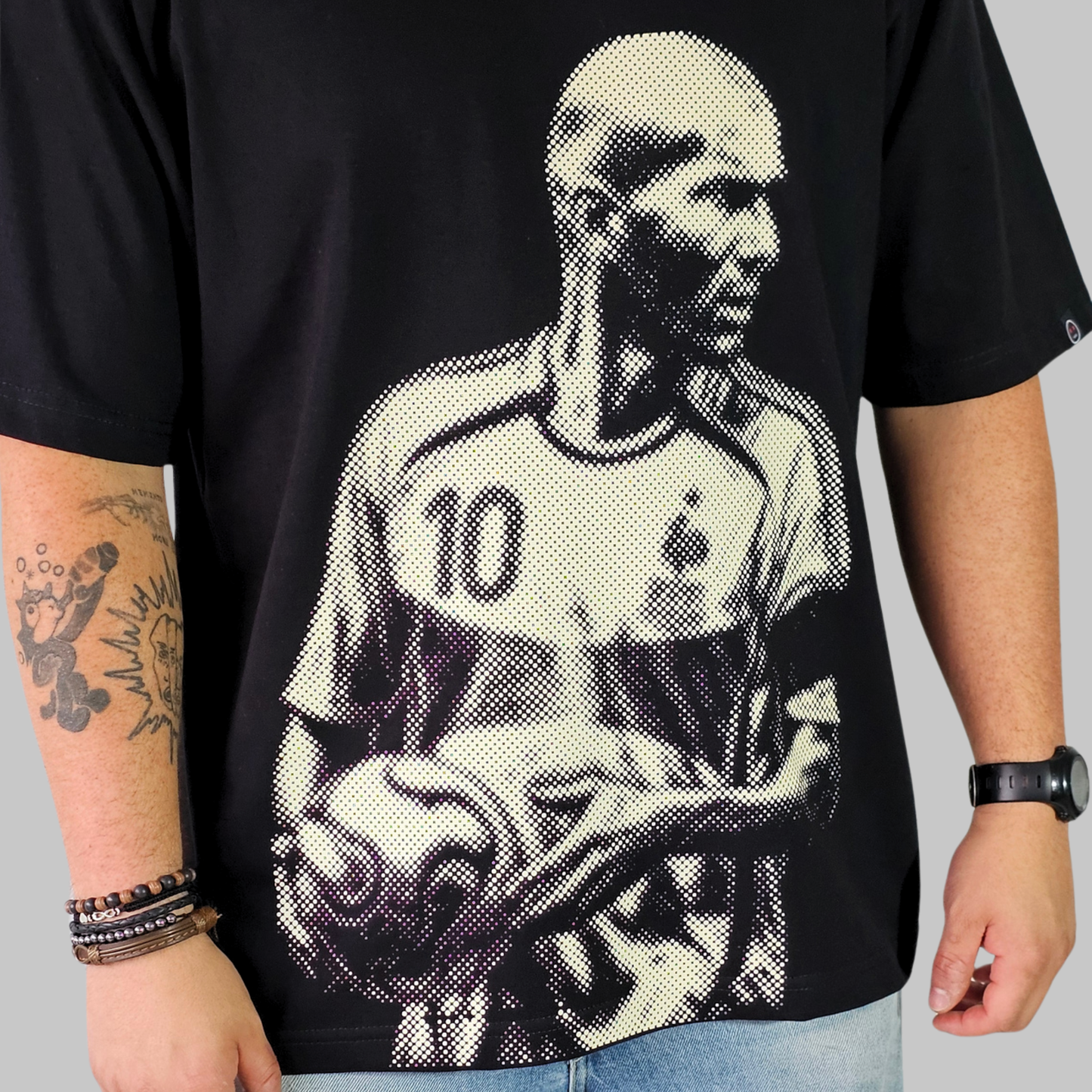 Camiseta Oversize - Zinedine Zidane