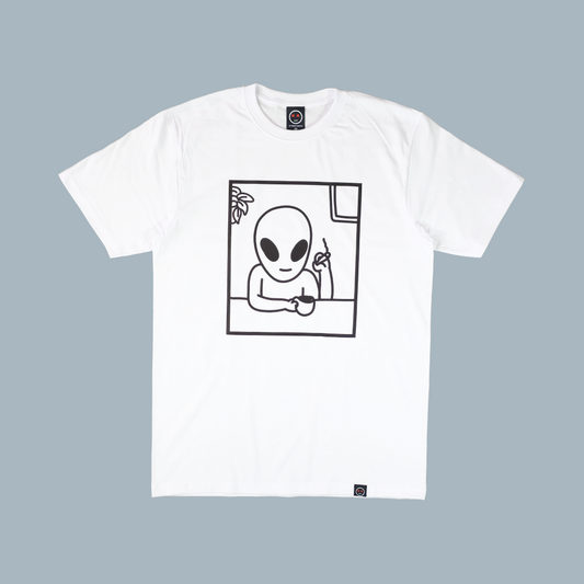 Camiseta Regular - Alien Smoke