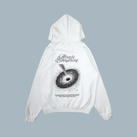 Hoodie - Black Hole Blanco