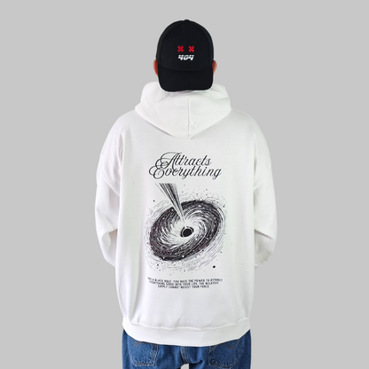 Hoodie - Black Hole Blanco