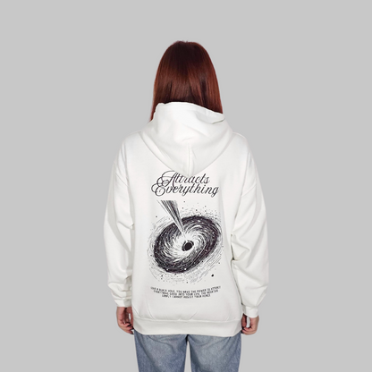 Hoodie - Black Hole Blanco