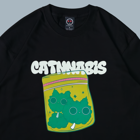 Camiseta Oversize - Catnnabis