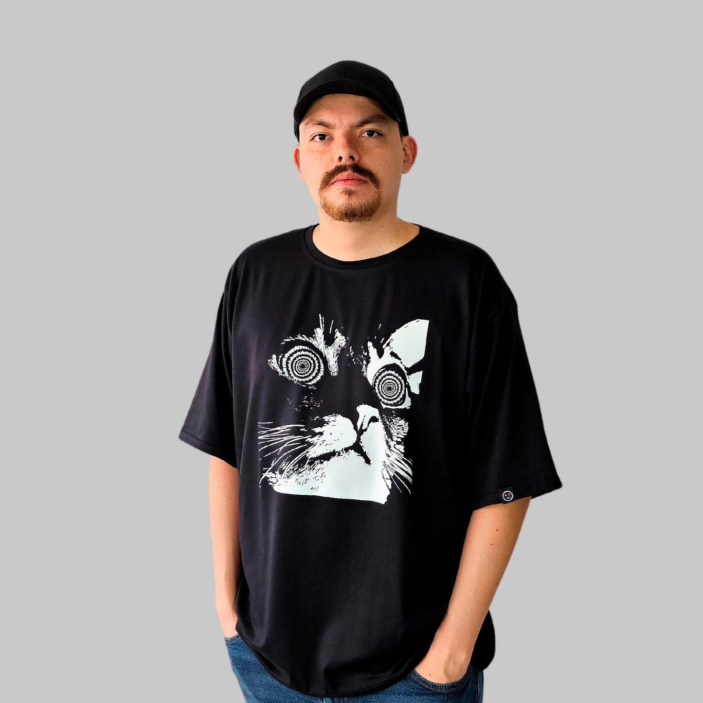 Camiseta Oversize - Cat's Trip