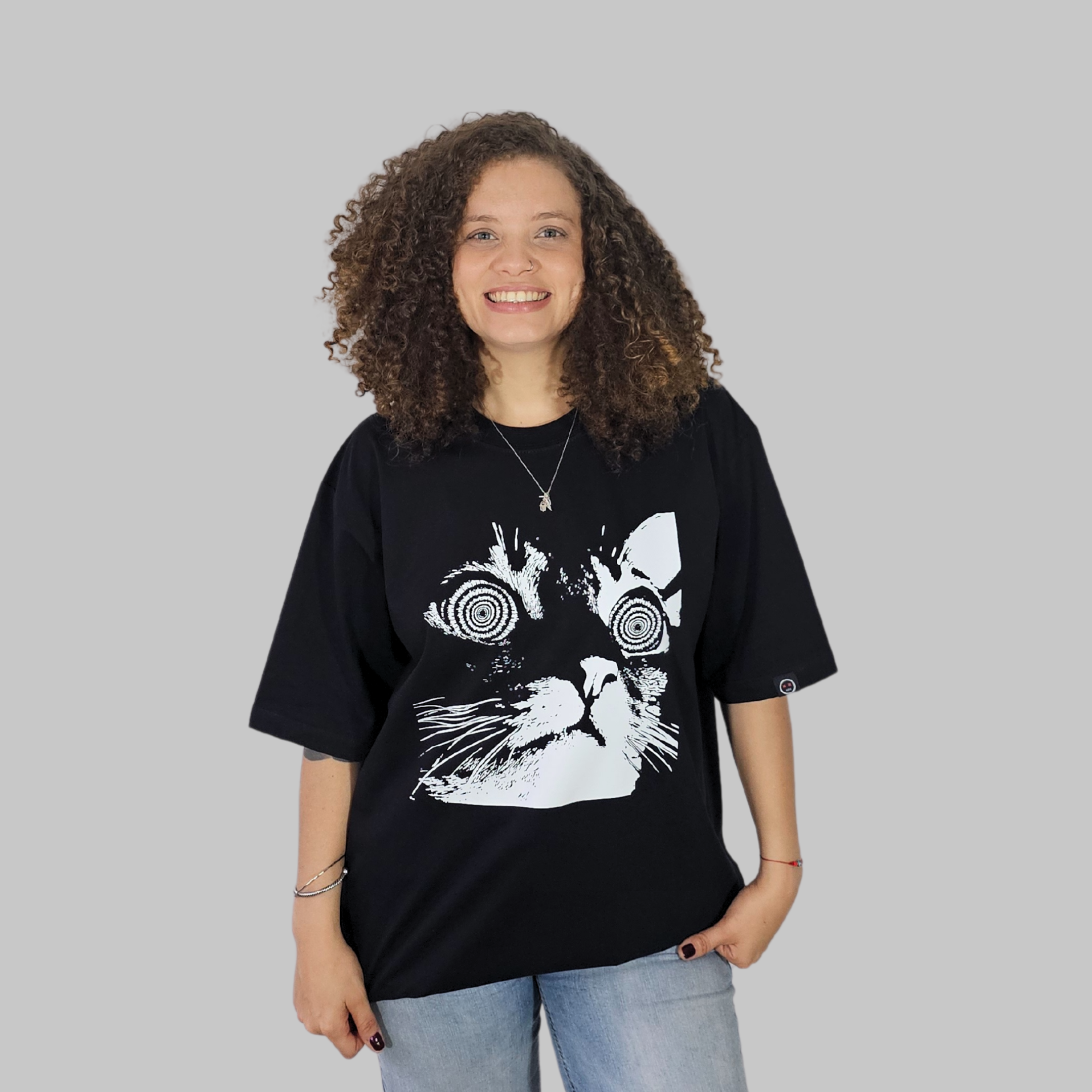Camiseta Oversize - Cat's Trip
