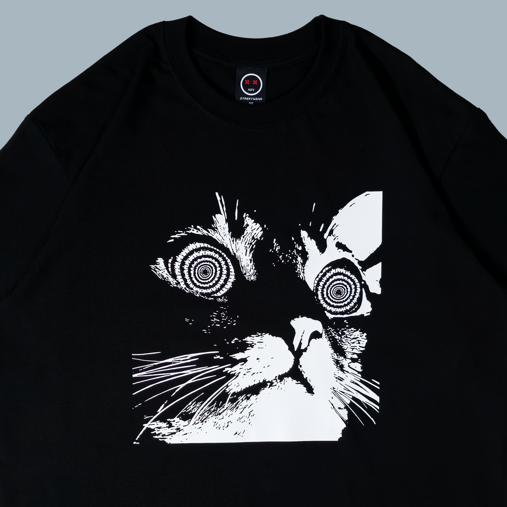 Camiseta Oversize - Cat's Trip
