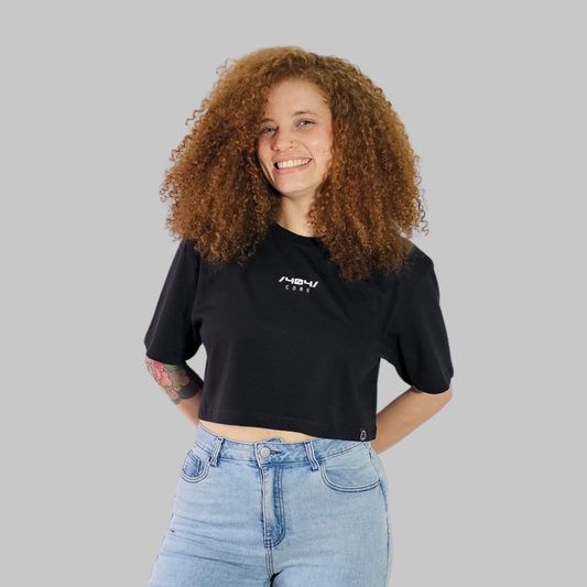 Crop Top Core Negro