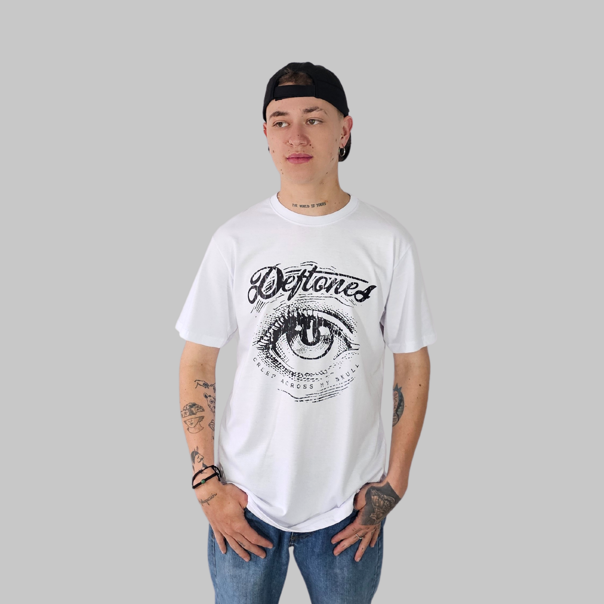 Camiseta Regular - Deftones Creep