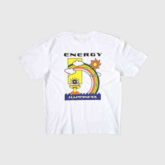 Camiseta Regular - Energy is Happiness