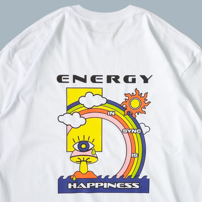 Camiseta Oversize - Energy is Happiness