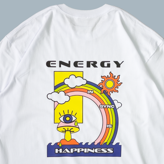 Camiseta Oversize - Energy is Happiness
