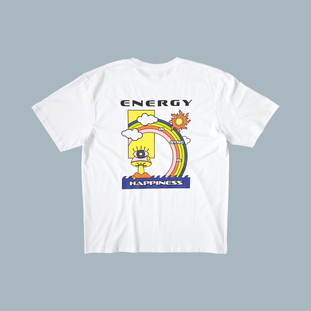 Camiseta Regular - Energy is Happiness