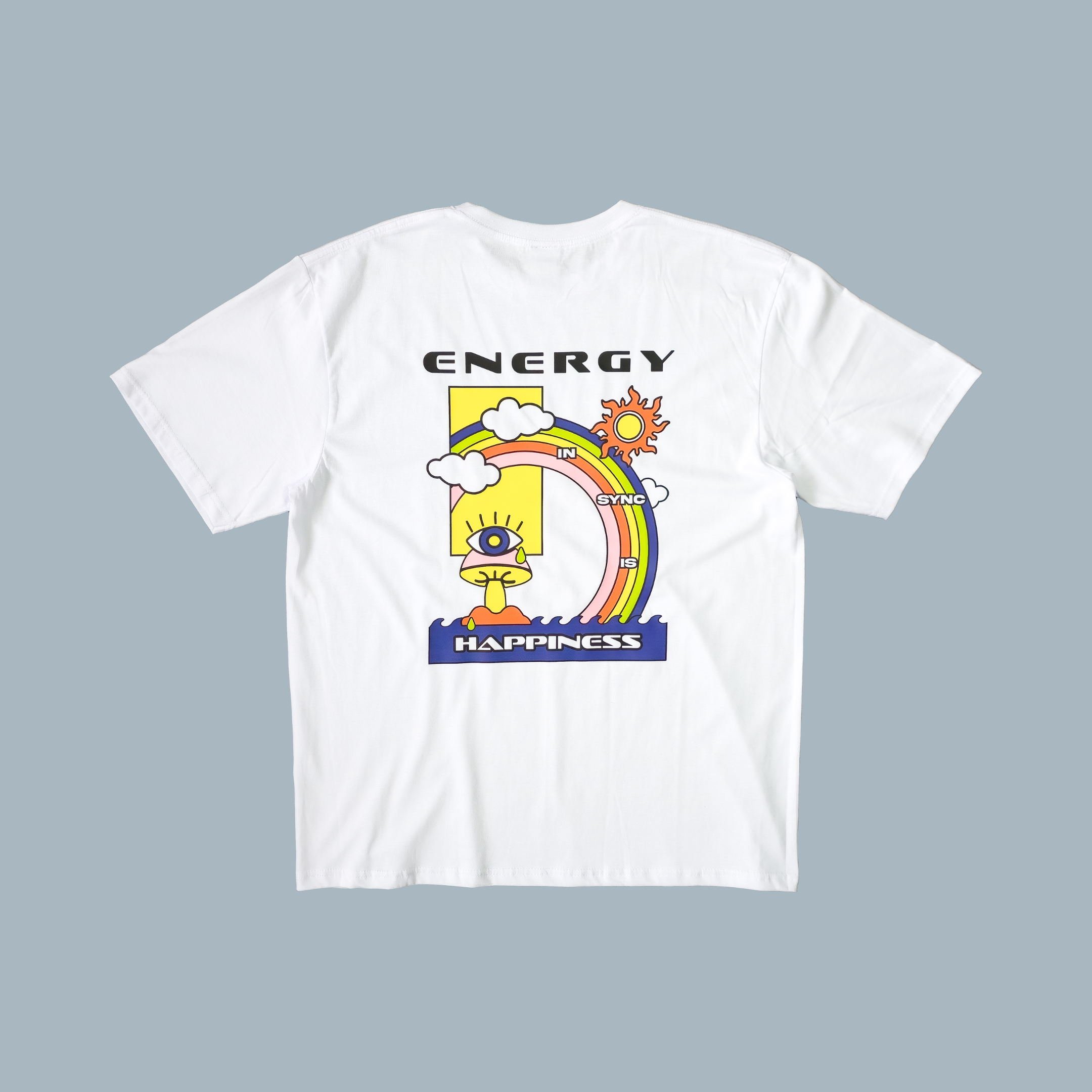 Camiseta Regular - Energy is Happiness
