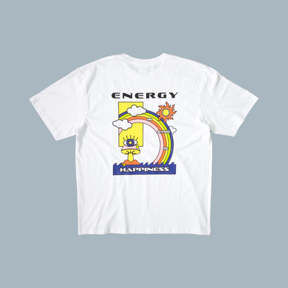 Camiseta Regular - Energy is Happiness