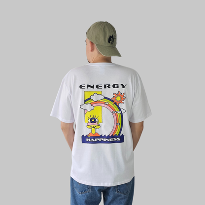 Camiseta Regular - Energy is Happiness