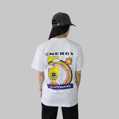 Camiseta Regular - Energy is Happiness