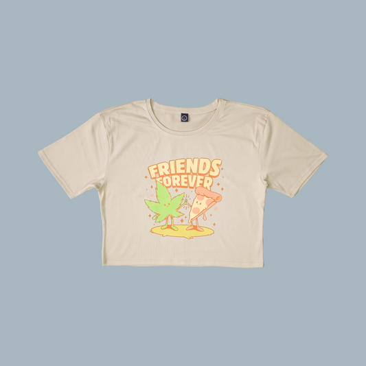 Camiseta Crop - Friends Forever