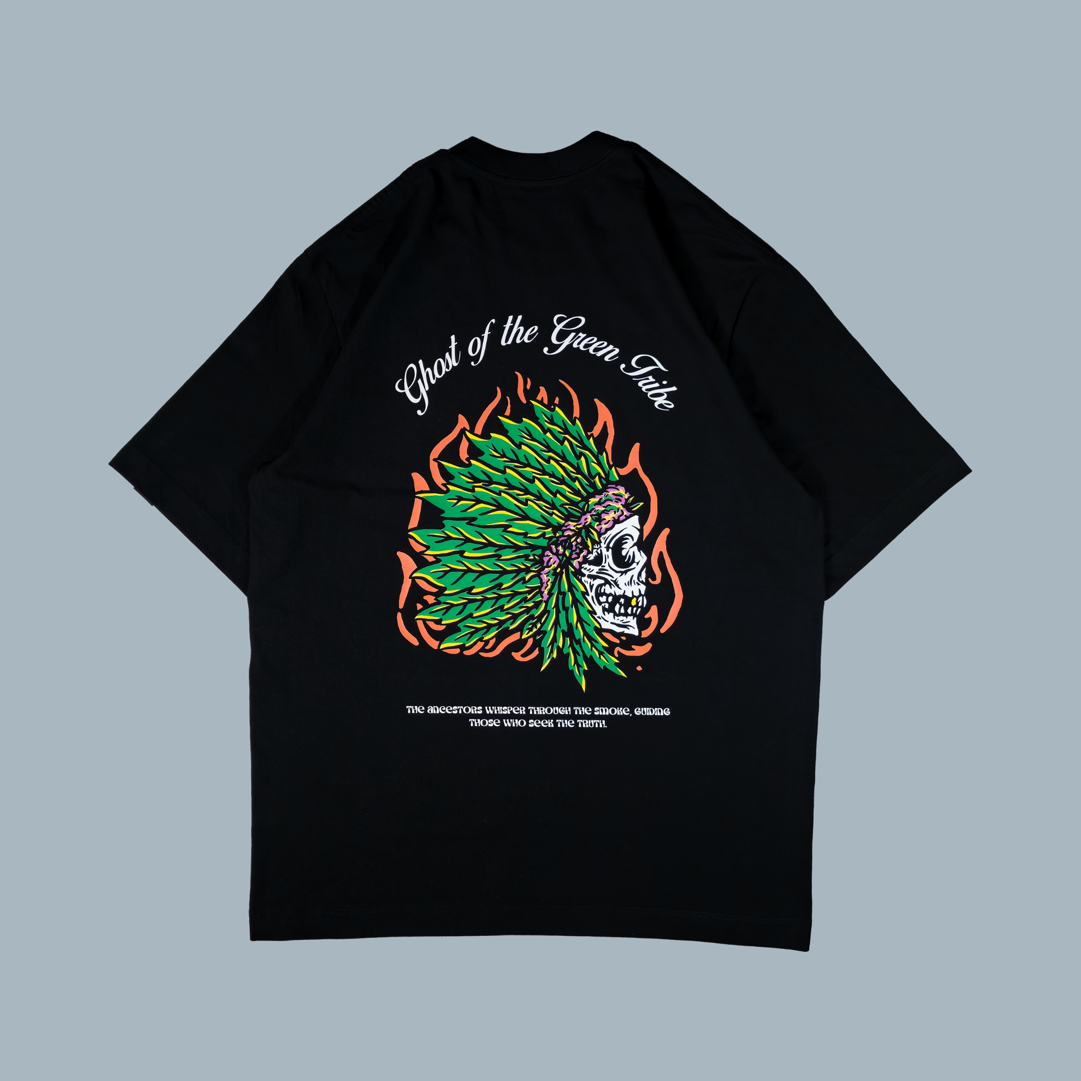 Camiseta Oversize - Green Ghost