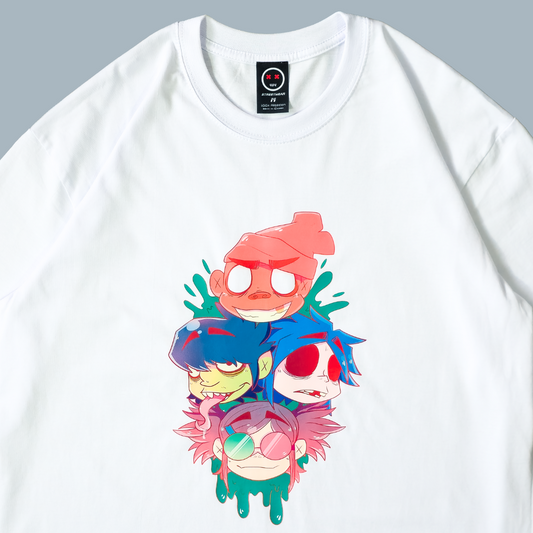 Camiseta Oversize - Gorillaz