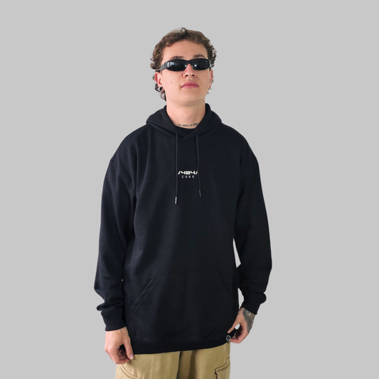 Hoodie Core Negro