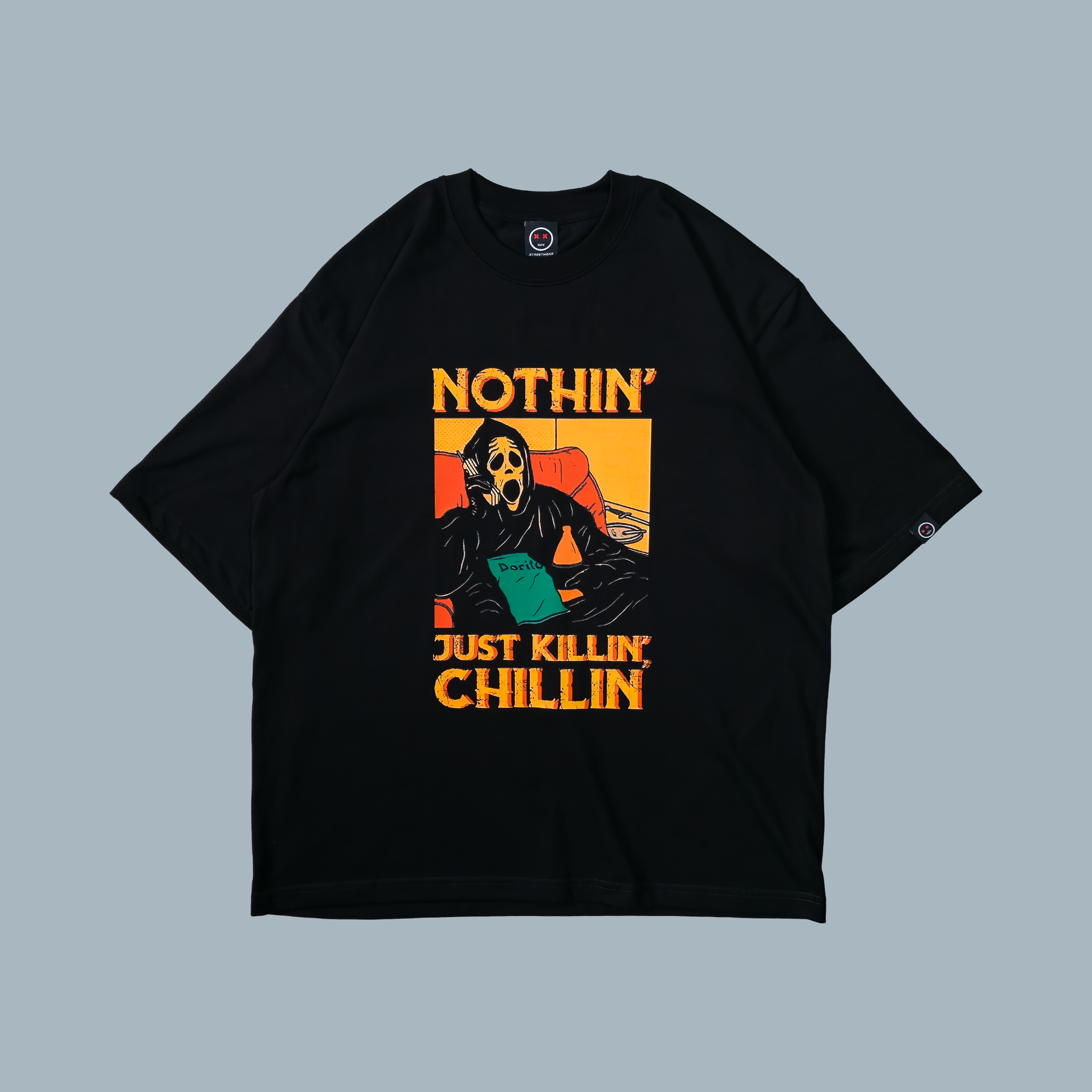 Camiseta Oversize - Just Killin Chillin