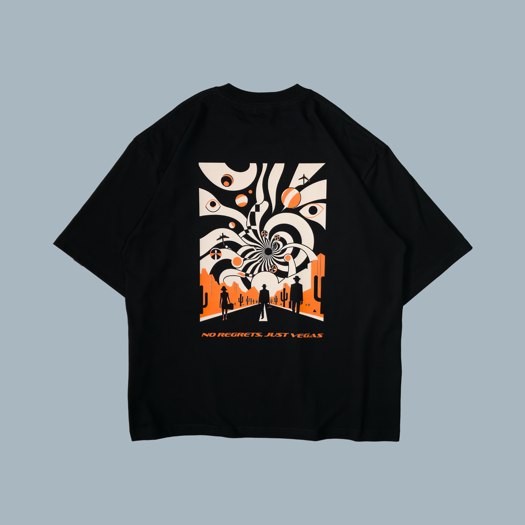 Camiseta Oversize - Just Vegas