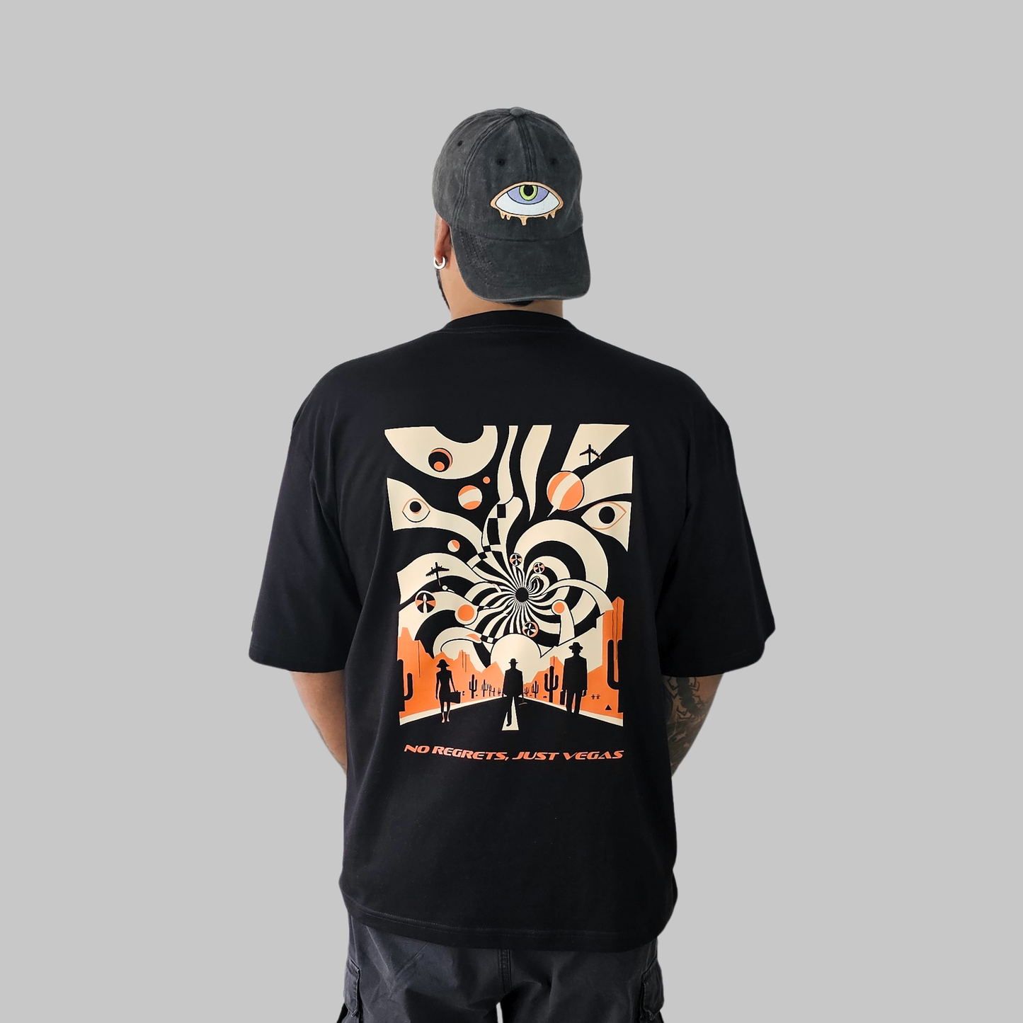 Camiseta Oversize - Just Vegas