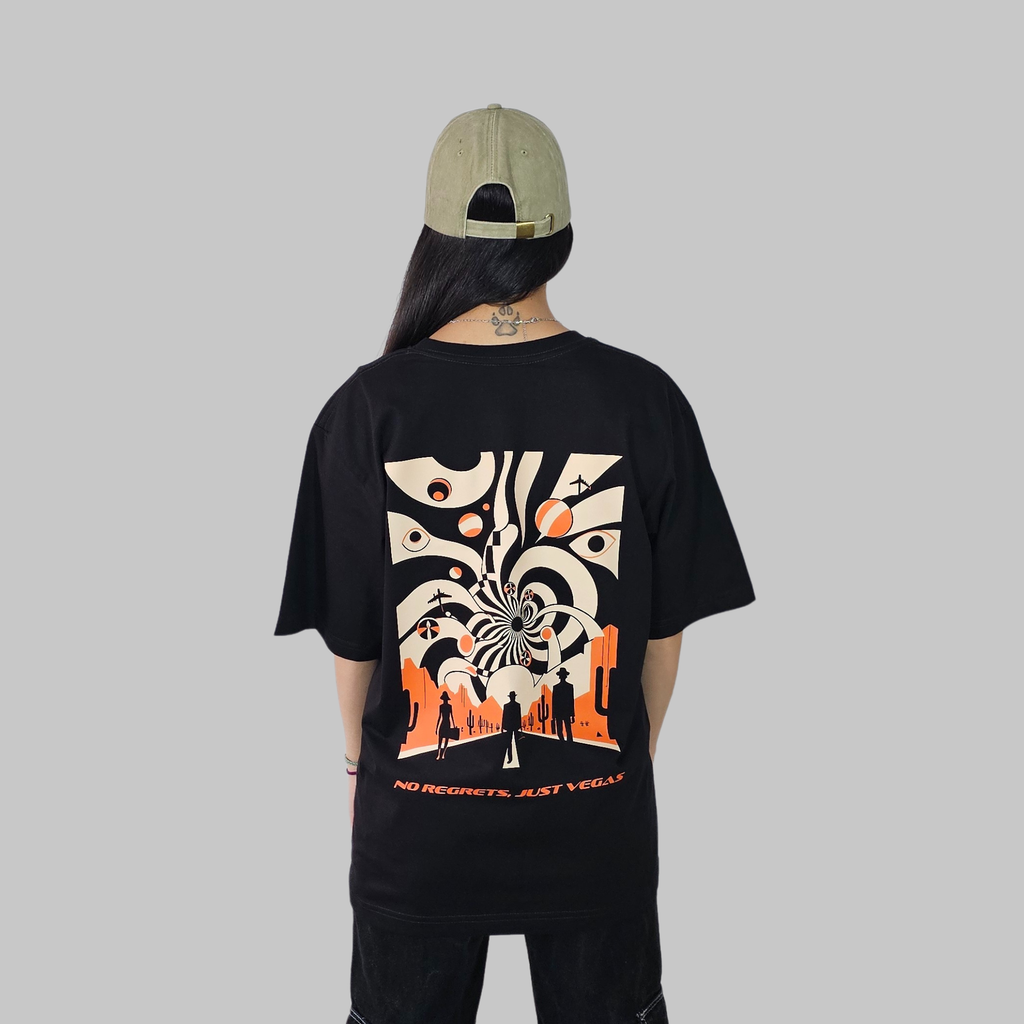 Camiseta Oversize - Just Vegas