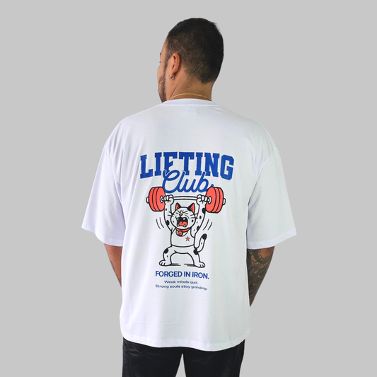 Camiseta Oversize - Lifting Club