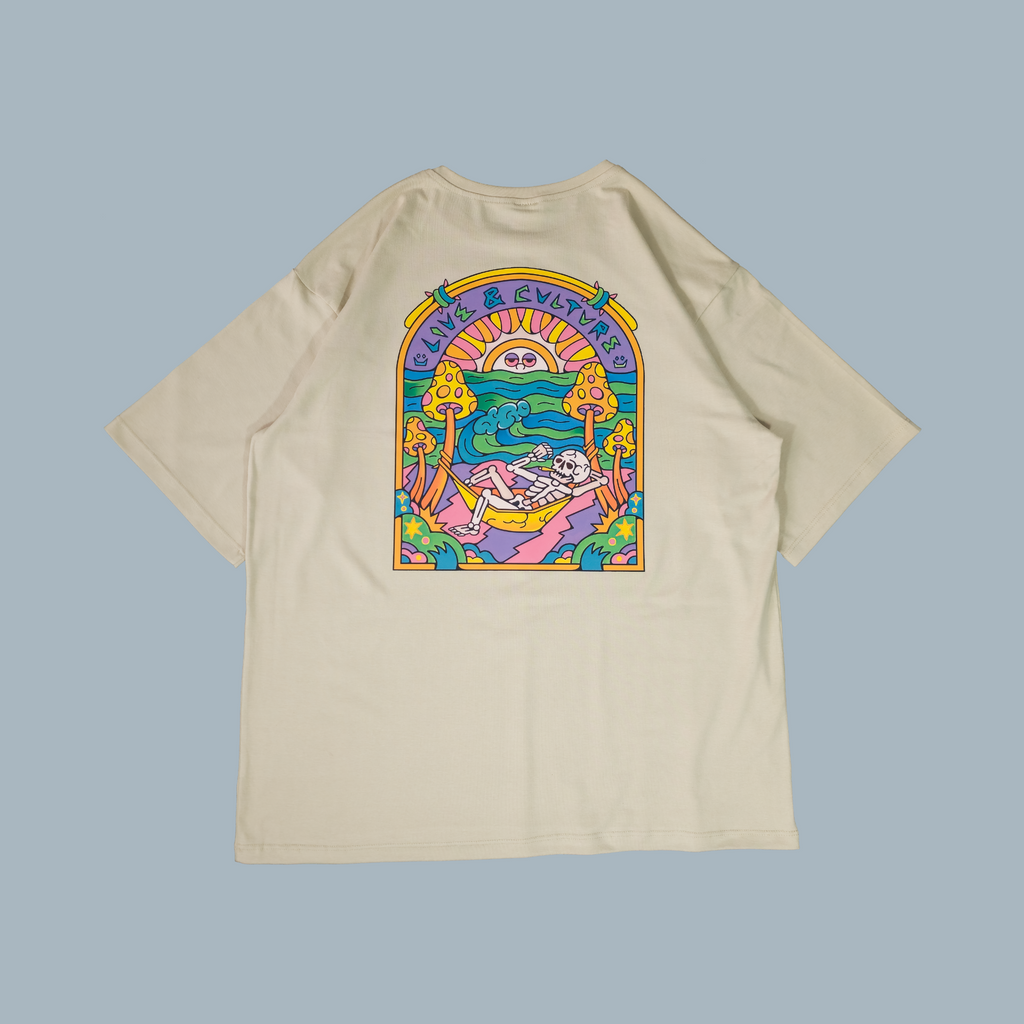 Camiseta Oversize - Live & Culture
