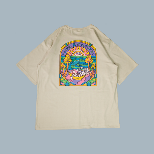 Camiseta Oversize - Live & Culture