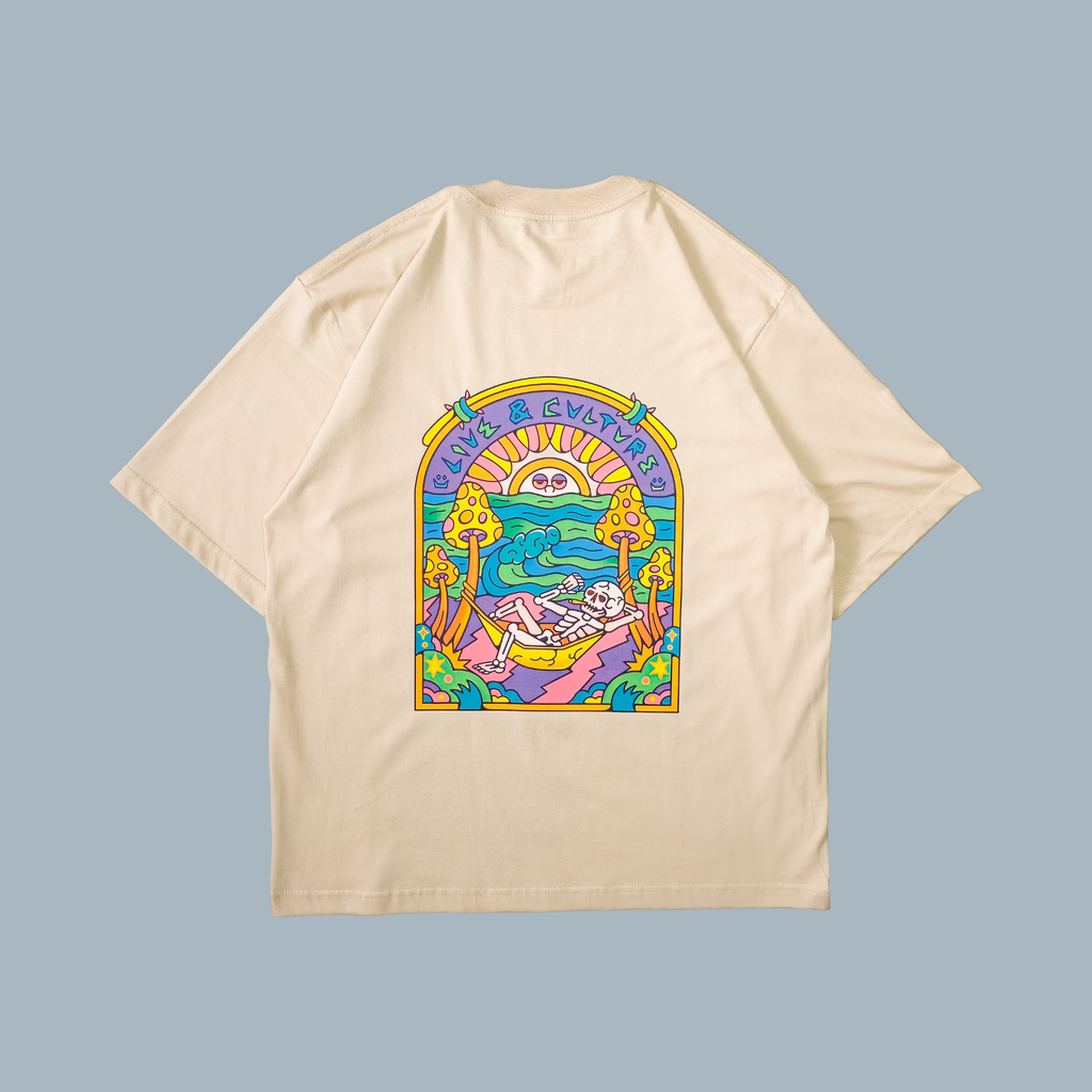 Camiseta Oversize - Live & Culture