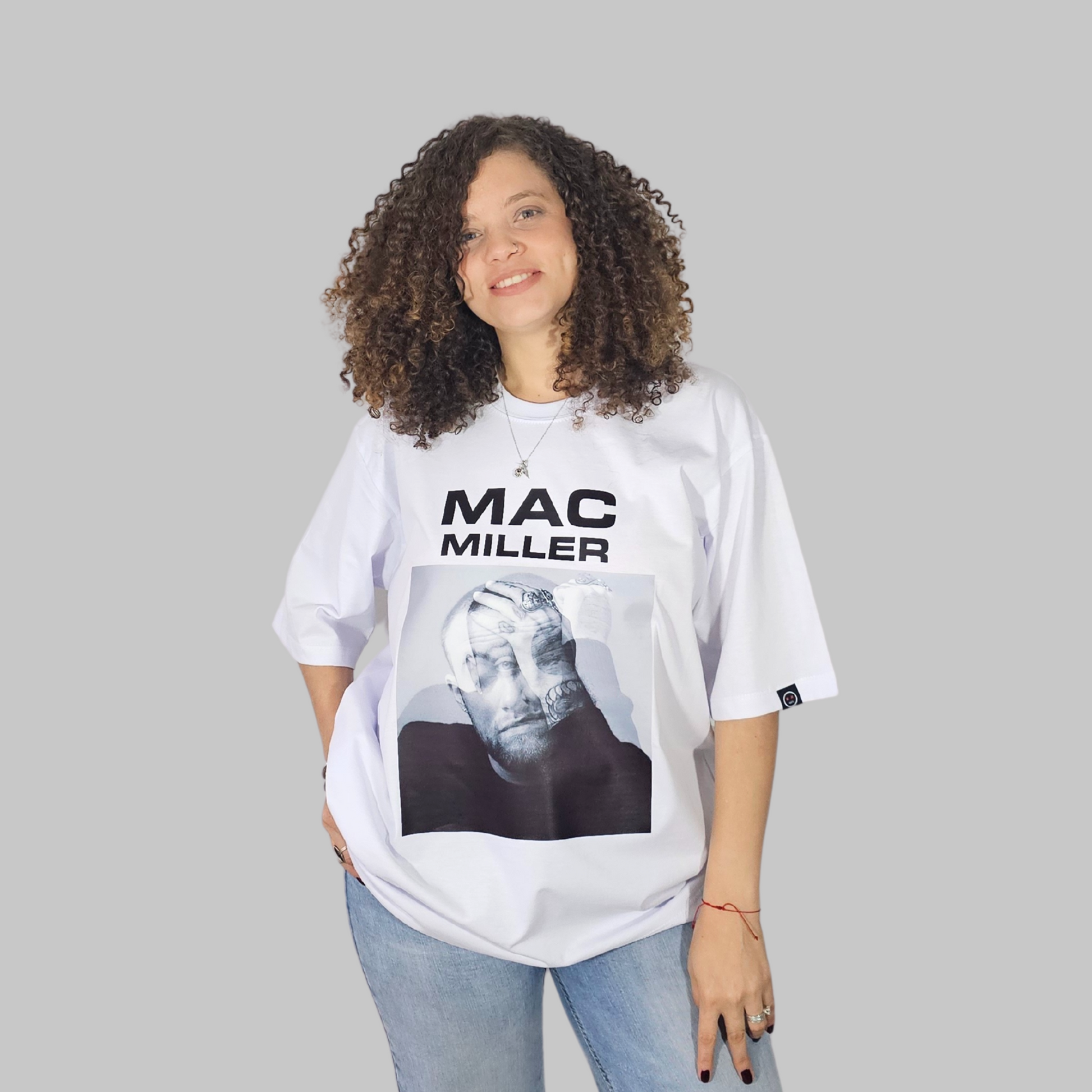 Camiseta Oversize - Mac Miller