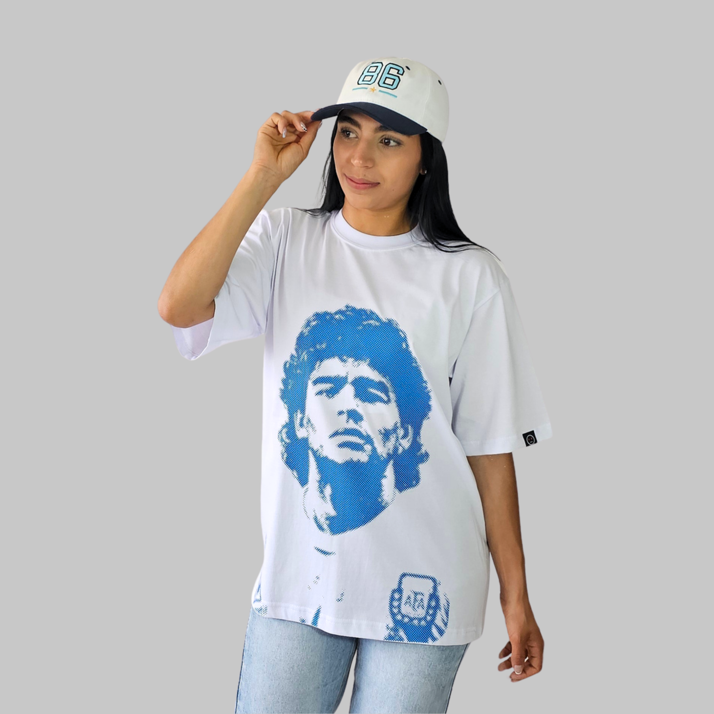 Camiseta Oversize - Diego Maradona