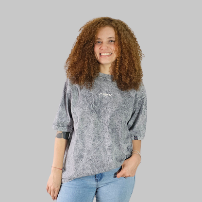 Camiseta Oversize Acid Wash Core Pack X2