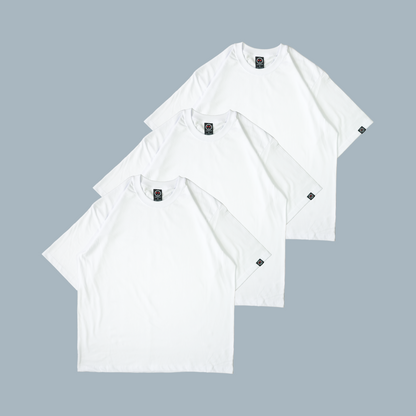 Camiseta Oversize Básica - Pack X3