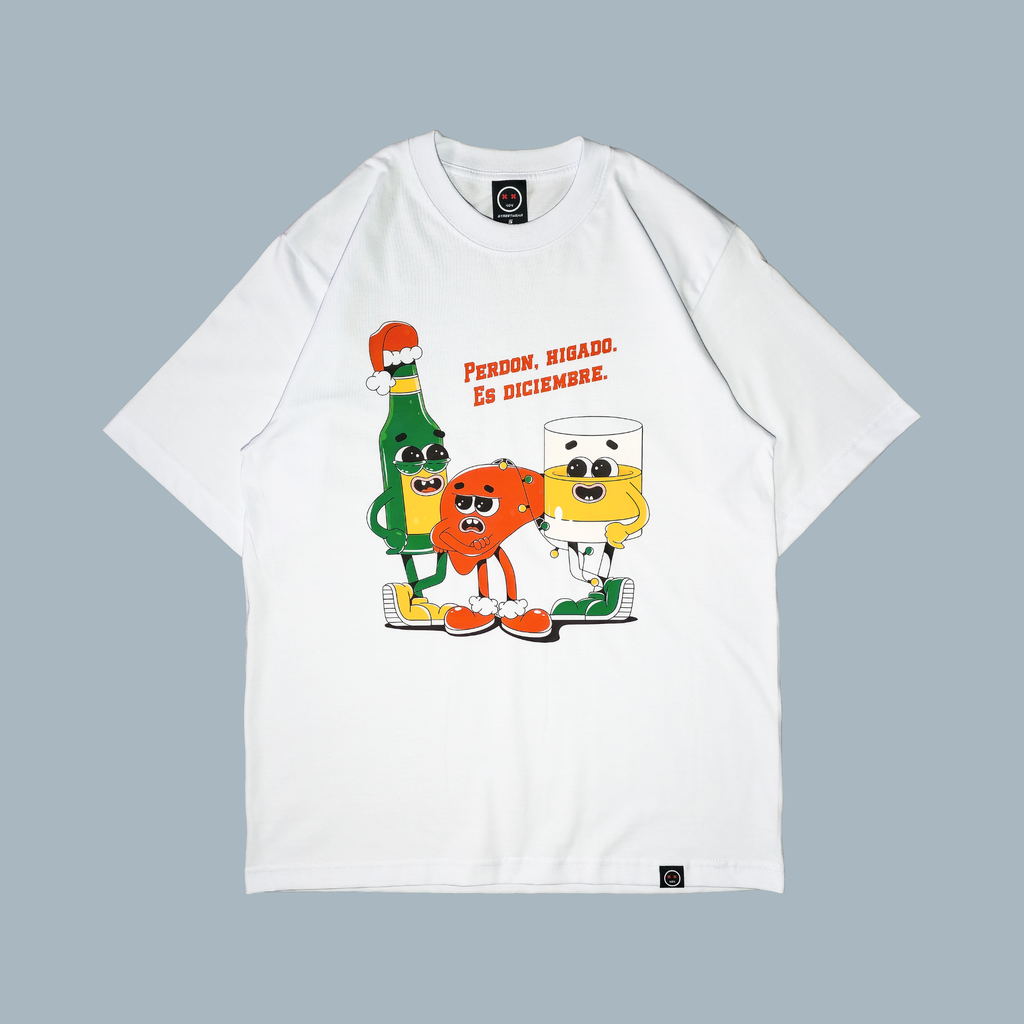 Camiseta Oversize - Perdón Hígado