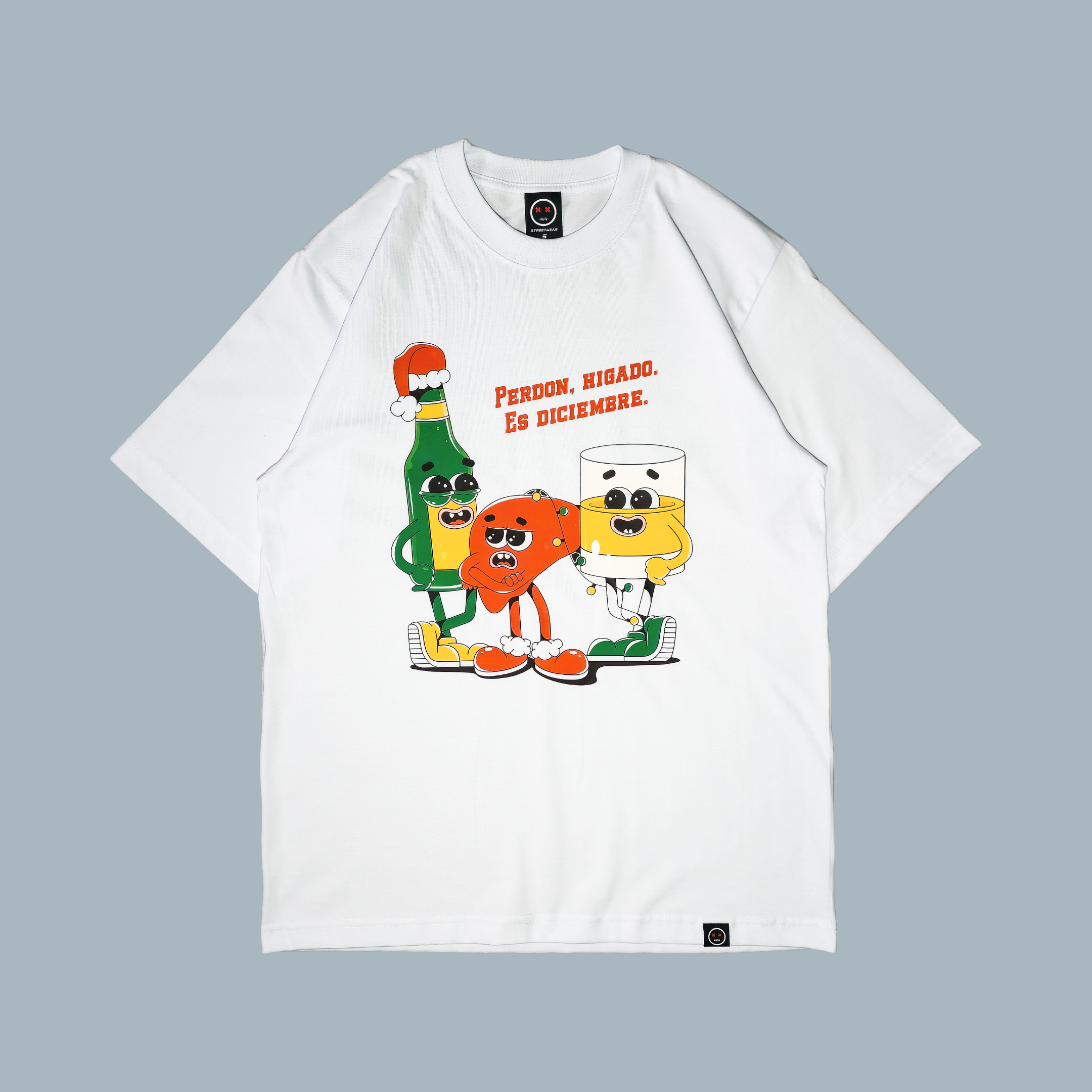 Camiseta Oversize - Perdón Hígado